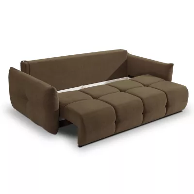Zweisitzer-Sofa mit Stauraum CANMORE – Schokolade
