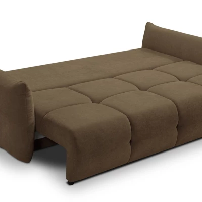 Zweisitzer-Sofa mit Stauraum CANMORE – Schokolade