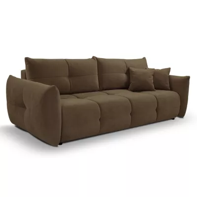 Zweisitzer-Sofa mit Stauraum CANMORE – Schokolade