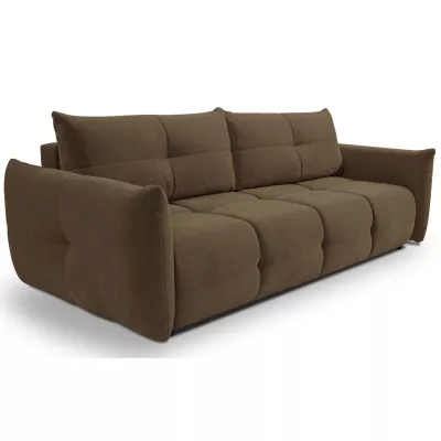 Zweisitzer-Sofa mit Stauraum CANMORE – Schokolade