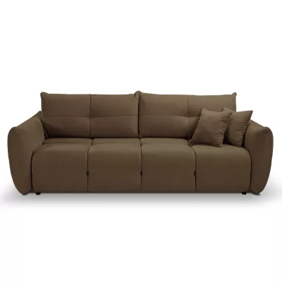 Zweisitzer-Sofa mit Stauraum CANMORE – Schokolade