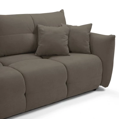 Zweisitzer-Sofa mit Stauraum CANMORE - graubraun
