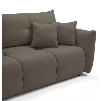 Zweisitzer-Sofa mit Stauraum CANMORE - graubraun