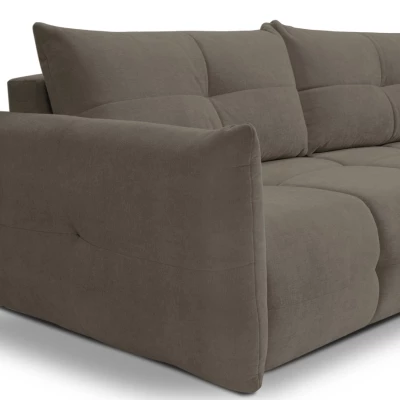 Zweisitzer-Sofa mit Stauraum CANMORE - graubraun