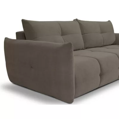 Zweisitzer-Sofa mit Stauraum CANMORE - graubraun
