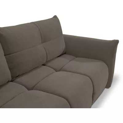 Zweisitzer-Sofa mit Stauraum CANMORE - graubraun