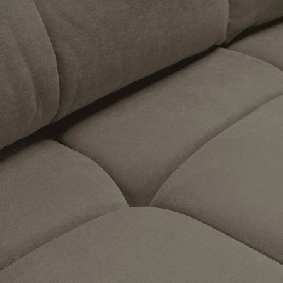 Zweisitzer-Sofa mit Stauraum CANMORE - graubraun