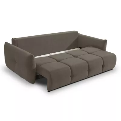 Zweisitzer-Sofa mit Stauraum CANMORE - graubraun