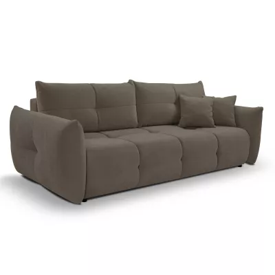 Zweisitzer-Sofa mit Stauraum CANMORE - graubraun