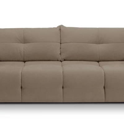 Zweisitzer-Sofa mit Stauraum CANMORE - grau-beige