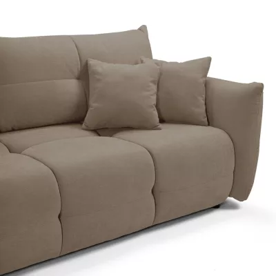 Zweisitzer-Sofa mit Stauraum CANMORE - grau-beige
