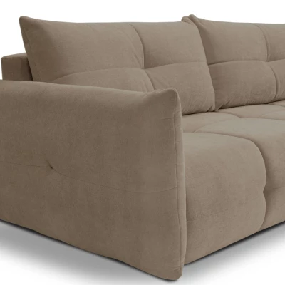 Zweisitzer-Sofa mit Stauraum CANMORE - grau-beige