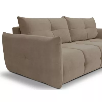 Zweisitzer-Sofa mit Stauraum CANMORE - grau-beige