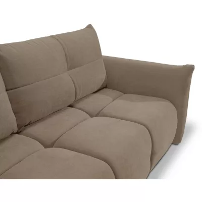Zweisitzer-Sofa mit Stauraum CANMORE - grau-beige