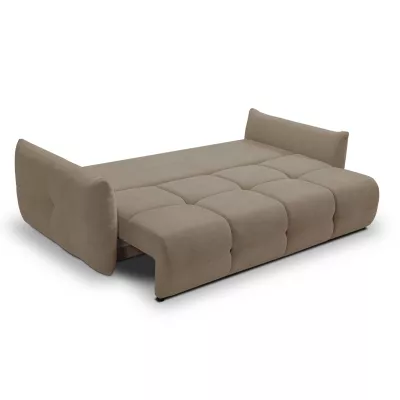Zweisitzer-Sofa mit Stauraum CANMORE - grau-beige