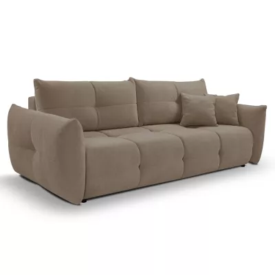 Zweisitzer-Sofa mit Stauraum CANMORE - grau-beige