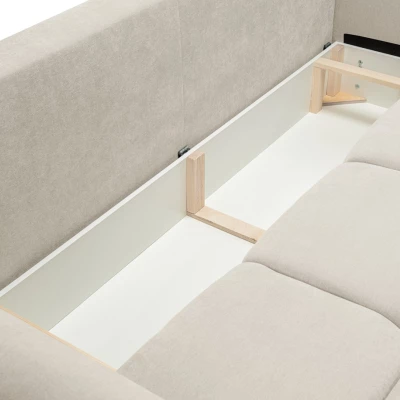 Zweisitzer-Sofa mit Stauraum CANMORE - beige