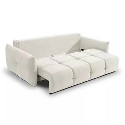 Zweisitzer-Sofa mit Stauraum CANMORE – Creme