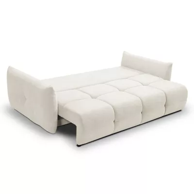 Zweisitzer-Sofa mit Stauraum CANMORE – Creme
