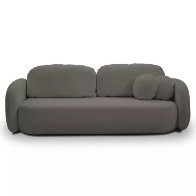 COBOURG Klappsofa, 2-Sitzer mit Stauraum – Graphit