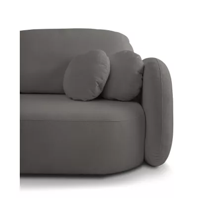COBOURG Klappsofa, 2-Sitzer mit Stauraum – Graphit
