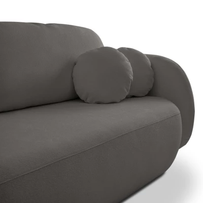 COBOURG Klappsofa, 2-Sitzer mit Stauraum – Graphit