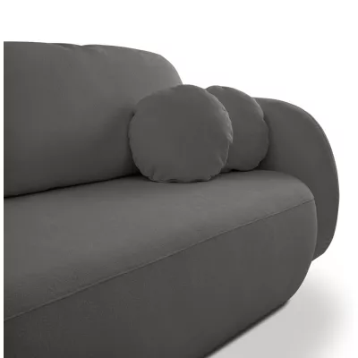 COBOURG Klappsofa, 2-Sitzer mit Stauraum – Graphit