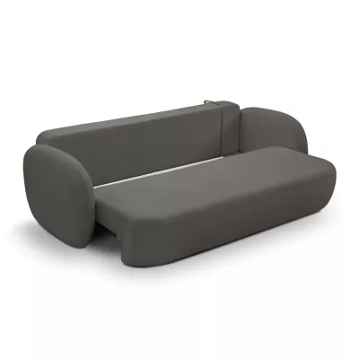 COBOURG Klappsofa, 2-Sitzer mit Stauraum – Graphit
