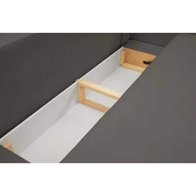 COBOURG Klappsofa, 2-Sitzer mit Stauraum – Graphit