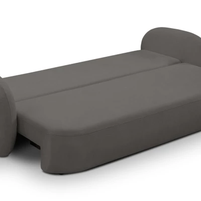 COBOURG Klappsofa, 2-Sitzer mit Stauraum – Graphit