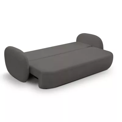 COBOURG Klappsofa, 2-Sitzer mit Stauraum – Graphit