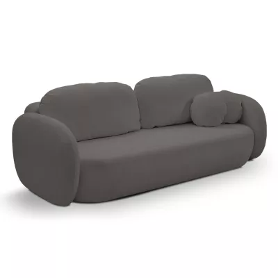 COBOURG Klappsofa, 2-Sitzer mit Stauraum – Graphit
