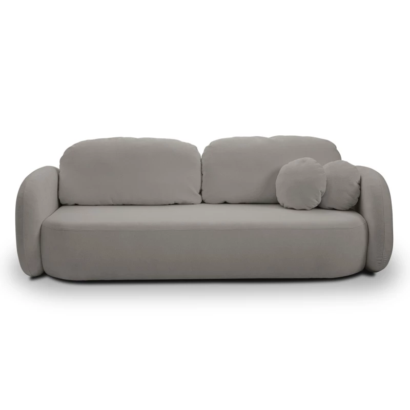 COBOURG Zweisitzer-Sofa mit Stauraum - Dunkelgrau 2