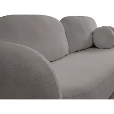 COBOURG Zweisitzer-Sofa mit Stauraum - Dunkelgrau 2