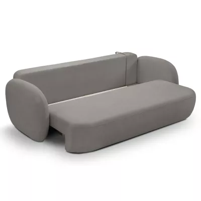 COBOURG Zweisitzer-Sofa mit Stauraum - Dunkelgrau 2