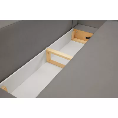COBOURG Zweisitzer-Sofa mit Stauraum - Dunkelgrau 2