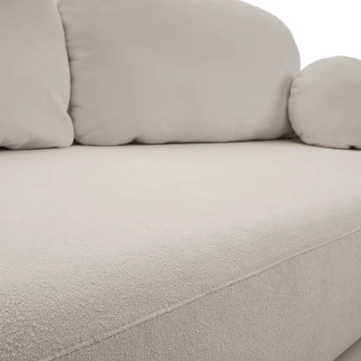 COBOURG Zweisitzer-Sofa mit Stauraum - hellgrau 2