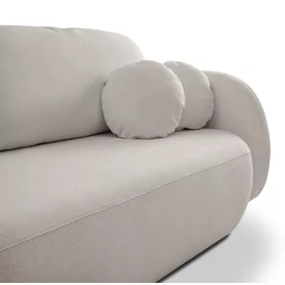 COBOURG Zweisitzer-Sofa mit Stauraum - hellgrau 2