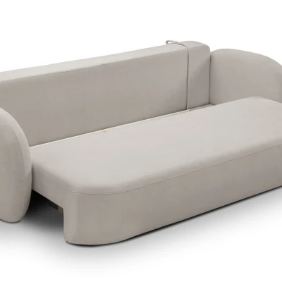 COBOURG Zweisitzer-Sofa mit Stauraum - hellgrau 2