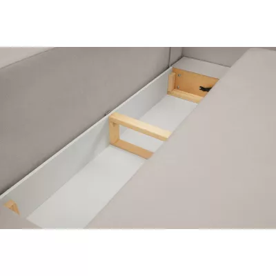COBOURG Zweisitzer-Sofa mit Stauraum - hellgrau 2