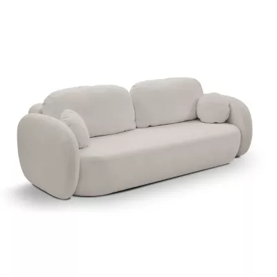 COBOURG Zweisitzer-Sofa mit Stauraum - hellgrau 2