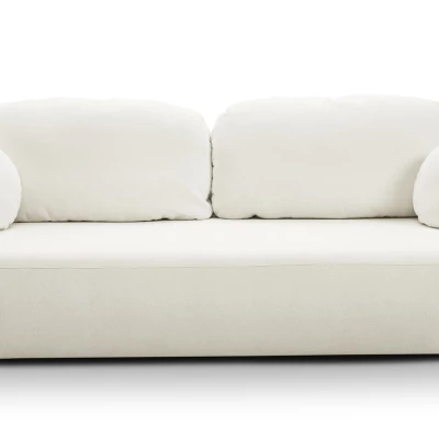 Zweisitzer-Sofa COBOURG mit Stauraum – Creme