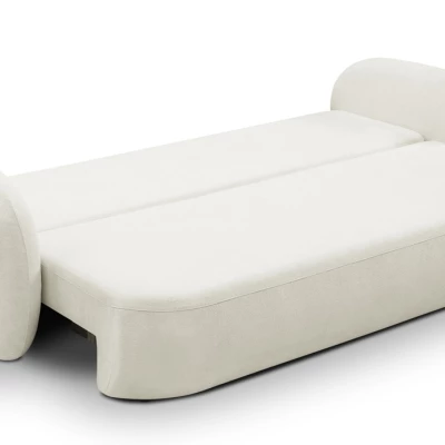 Zweisitzer-Sofa COBOURG mit Stauraum – Creme