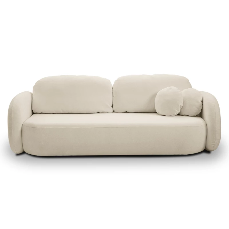 COBOURG Zweisitzer-Sofa mit Stauraum - ecru
