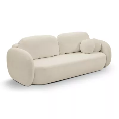 COBOURG Zweisitzer-Sofa mit Stauraum - ecru