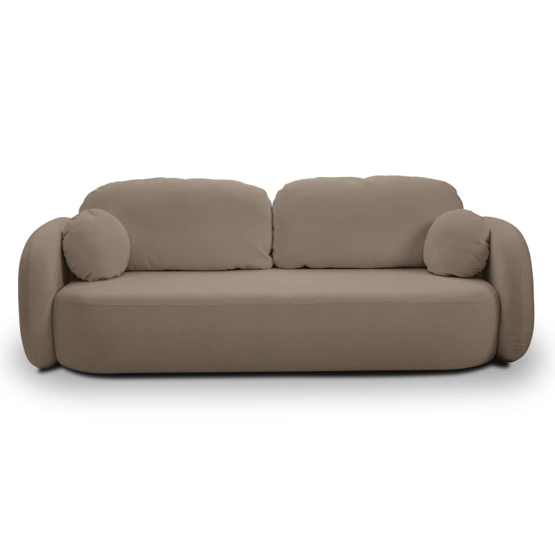 Zweisitzer-Sofa COBOURG mit Stauraum – Latte