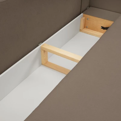 Zweisitzer-Sofa COBOURG mit Stauraum – Latte