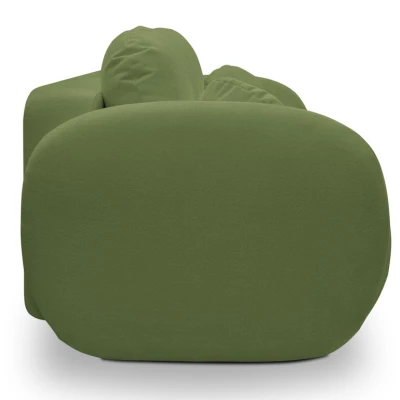 COBOURG Klappsofa, 2-Sitzer mit Stauraum – grün