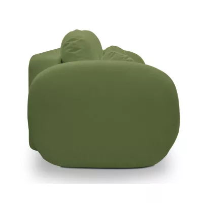 COBOURG Klappsofa, 2-Sitzer mit Stauraum – grün