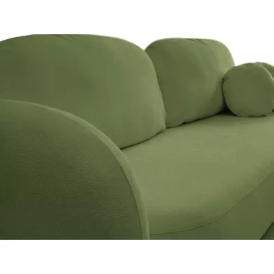 COBOURG Klappsofa, 2-Sitzer mit Stauraum – grün